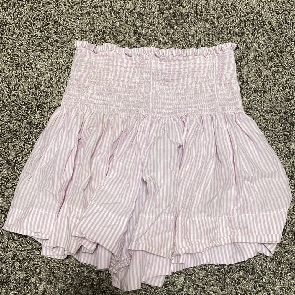 KOCH Purple Stripe Erica Skirt Size Small